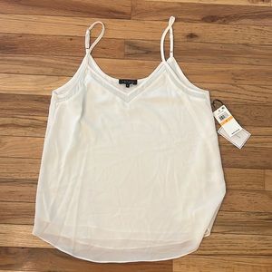 1 State Womens cream camisole NWT size small